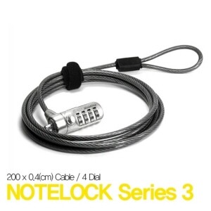 ■ 노트킹 Note Lock 3 노트북 잠금장치(최신형)/켄싱턴홀락 사용/빠른배송/뛰어난호환성/